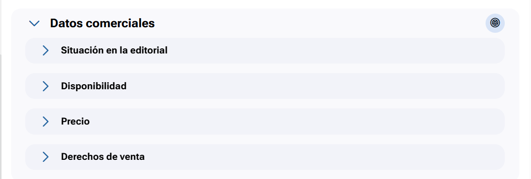Datos comerciales