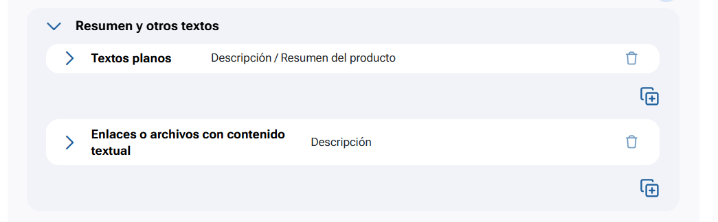 Resumen y otros textos